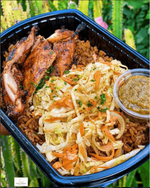 Thai Fried Rice with Beef & Chicken