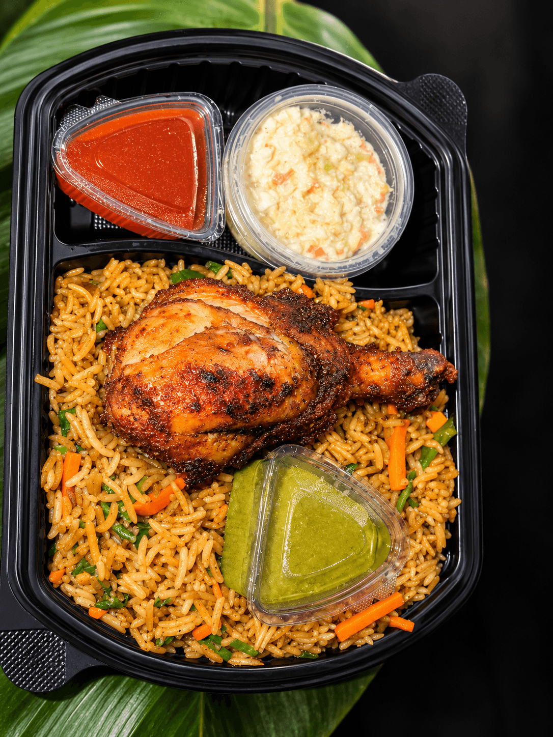 Fried Rice and Grilled Chicken